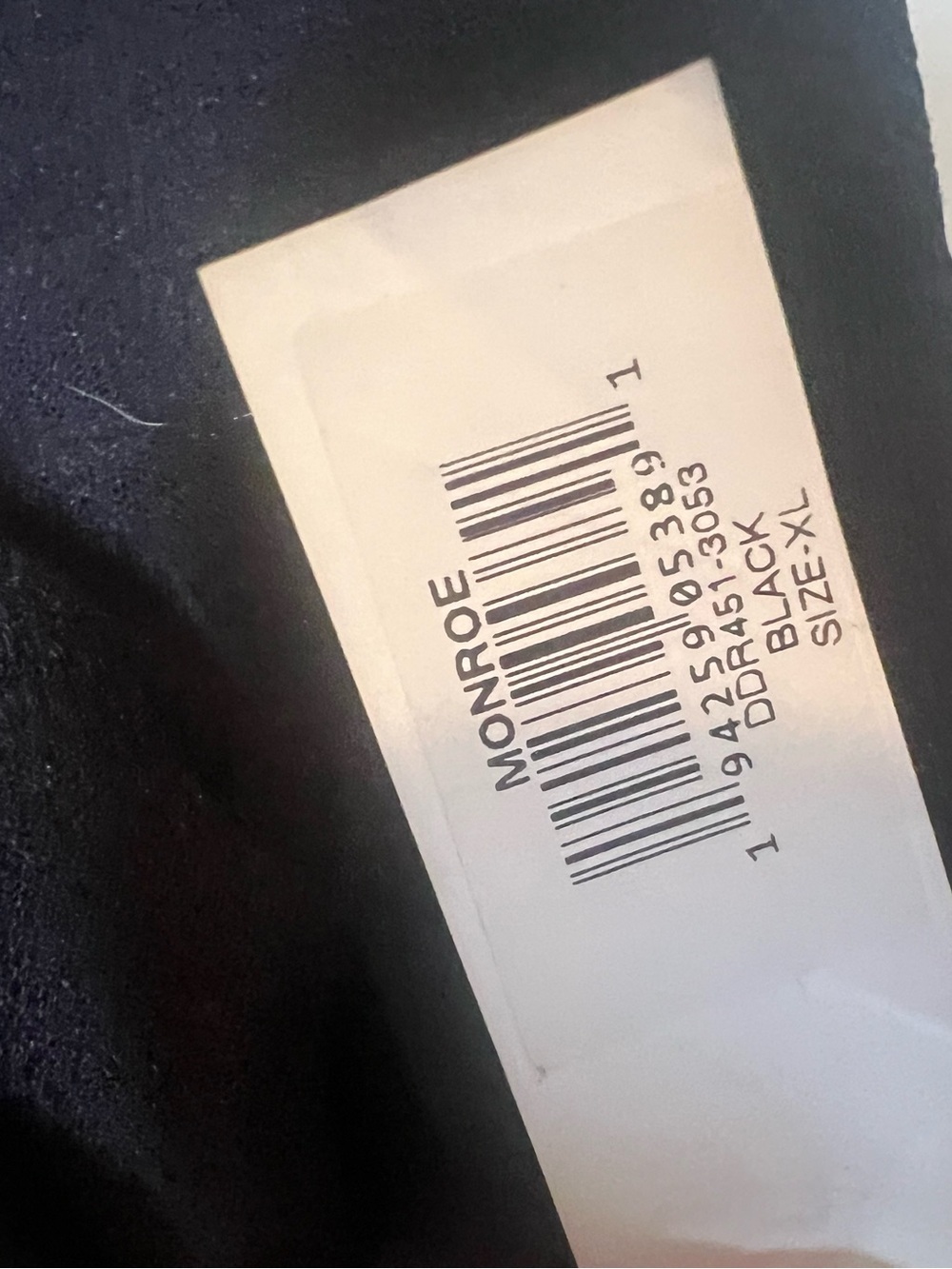 Dress the Population Monroe Evening Gown Dress in Black Size XL - Picture 9 of 9